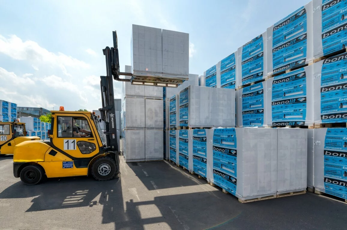 Газобетон Bonolit D400 600х400х250 мм фото 3