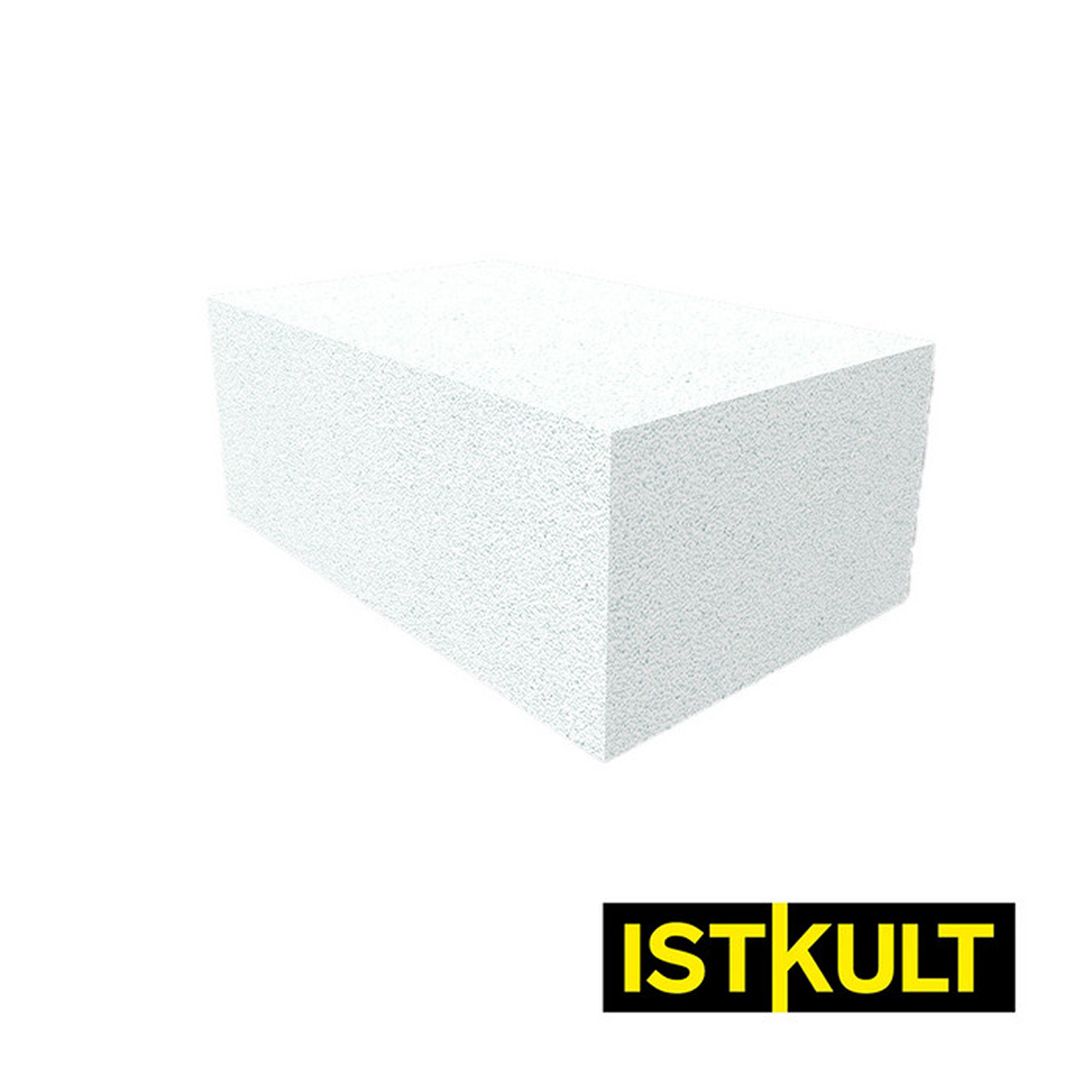 Газобетонный блок ISTKULT D400 B2,5 600х400х250 мм 2 сорт