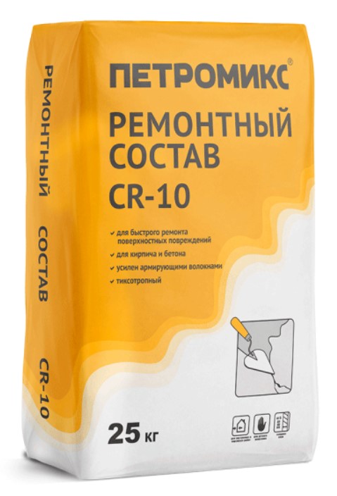 Ремонтный состав ПЕТРОМИКС CR-10 25 кг
